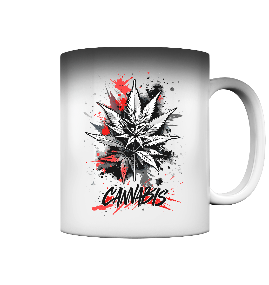 Red Cannabis - Magic Mug