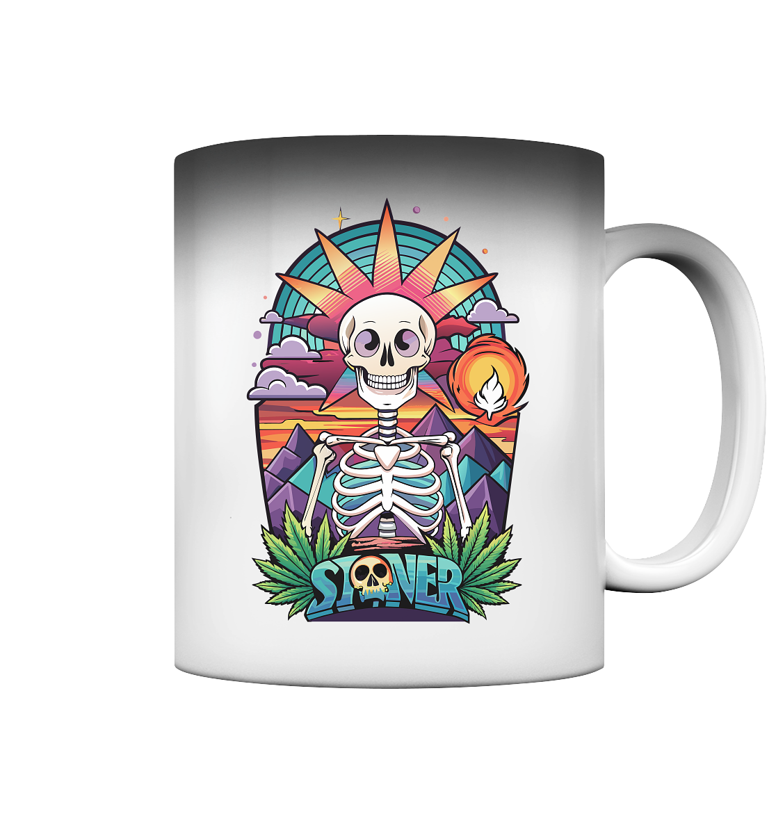 Color Stoner Skeleton - Magic Mug