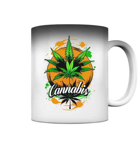 Orange Cannabis - Magic Mug