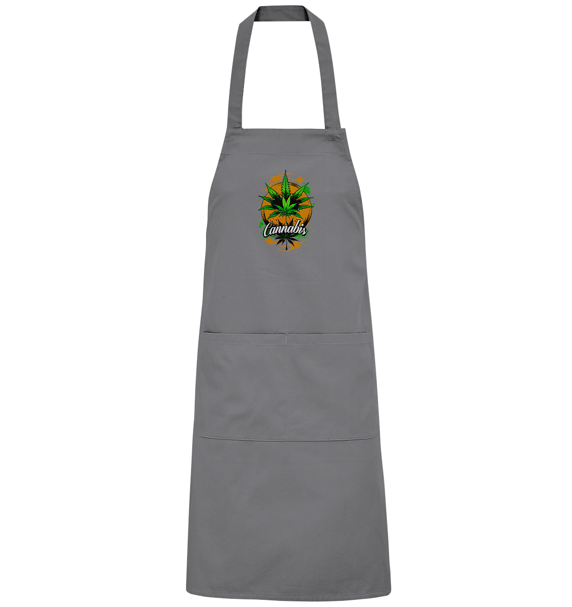 Orange Cannabis - Grillschuerze
