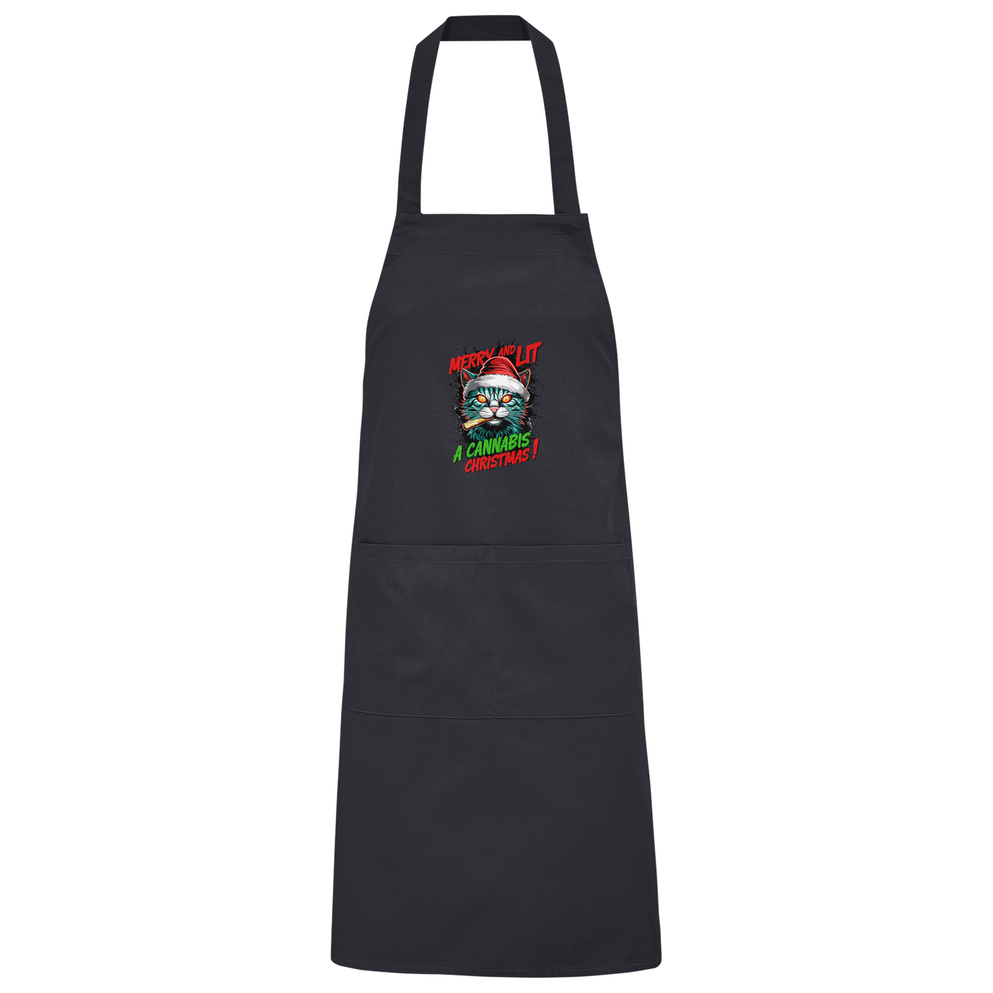 Cannabis Christmas - Grillschuerze