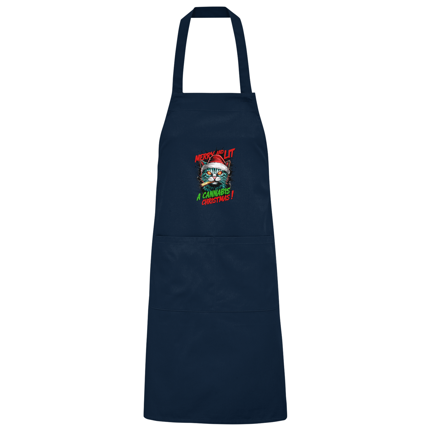 Cannabis Christmas - Grillschuerze