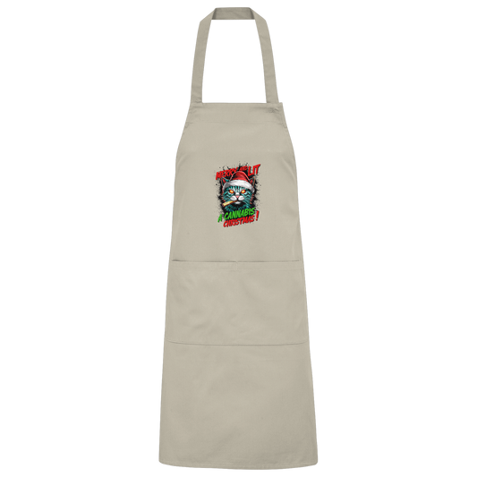 Cannabis Christmas - Grillschuerze