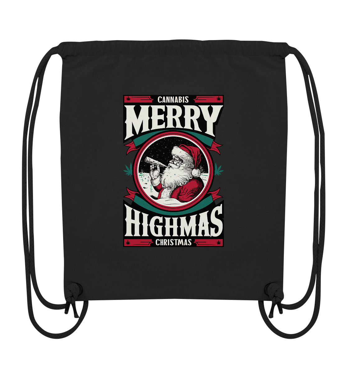Cannabis Highmas - Gym-Bag