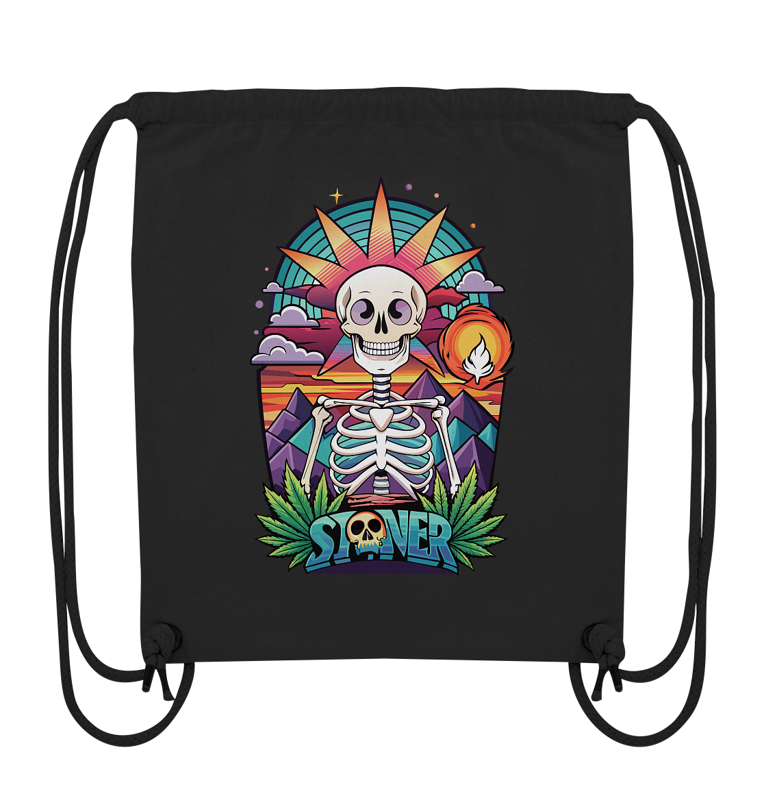 Color Stoner Skeleton - Gym-Bag