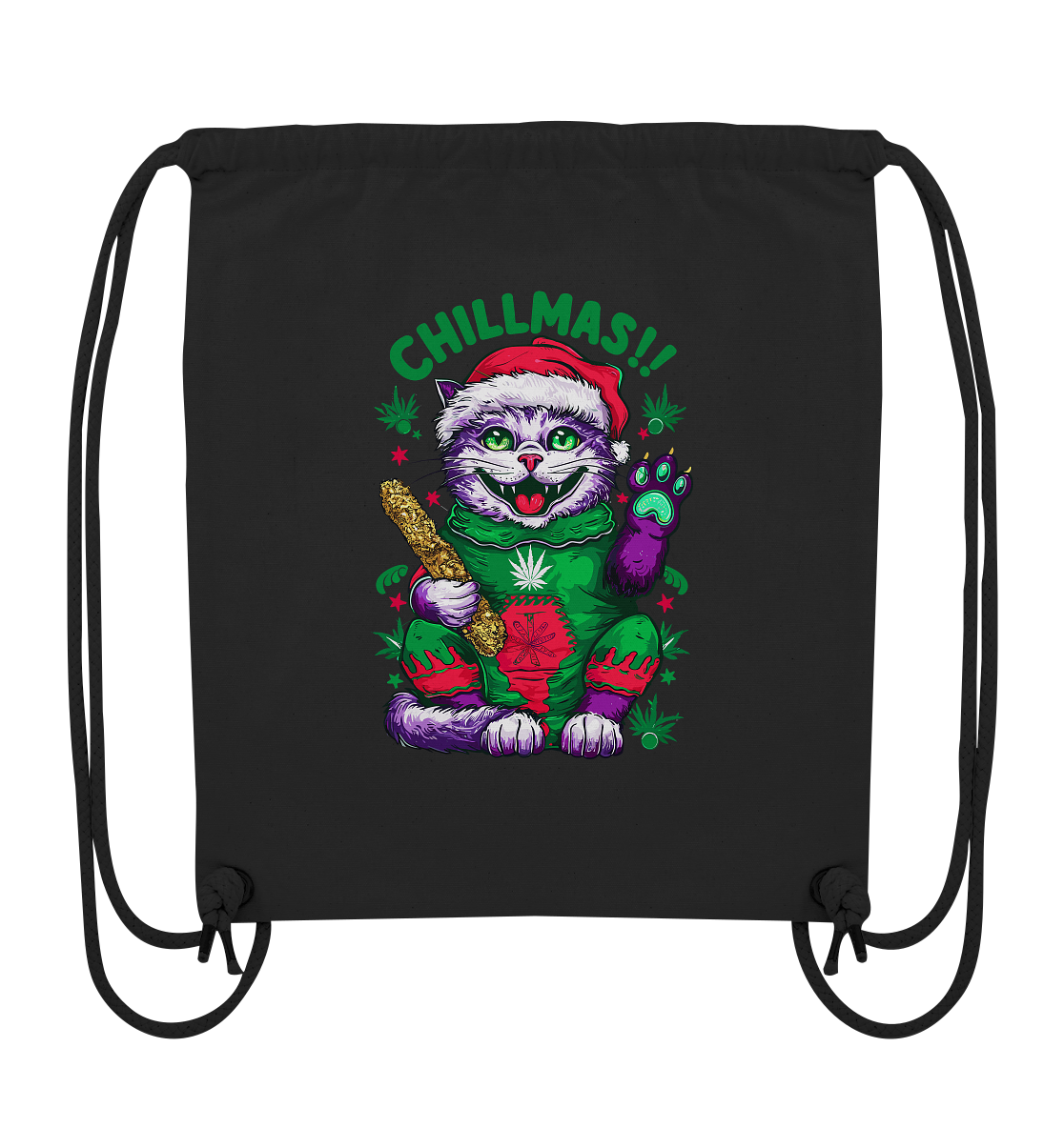 Chillmas Cat - Gym-Bag