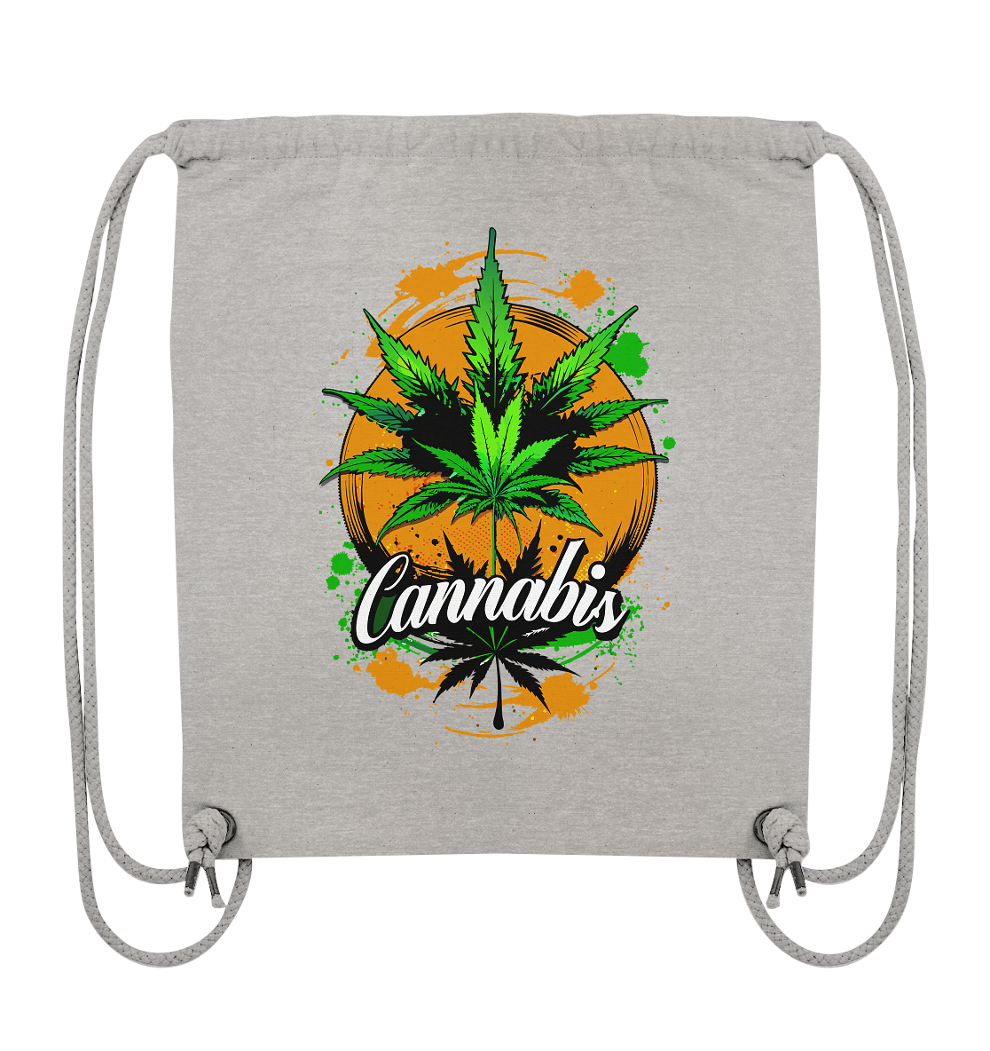 Orange Cannabis - Gym-Bag