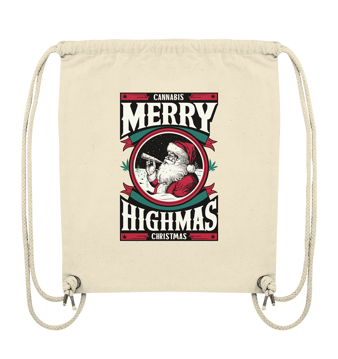 Cannabis Highmas - Gym-Bag