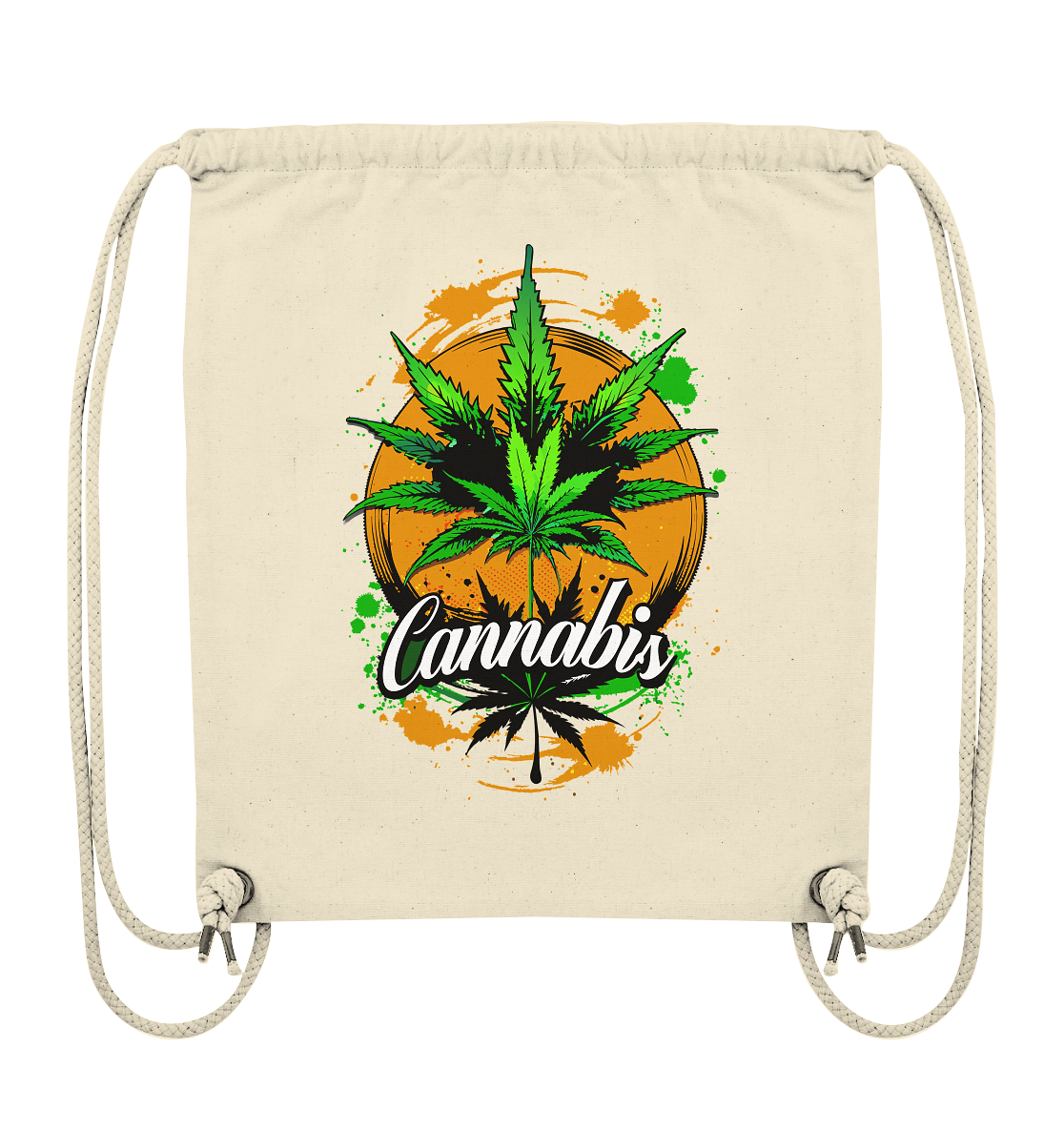 Orange Cannabis - Gym-Bag