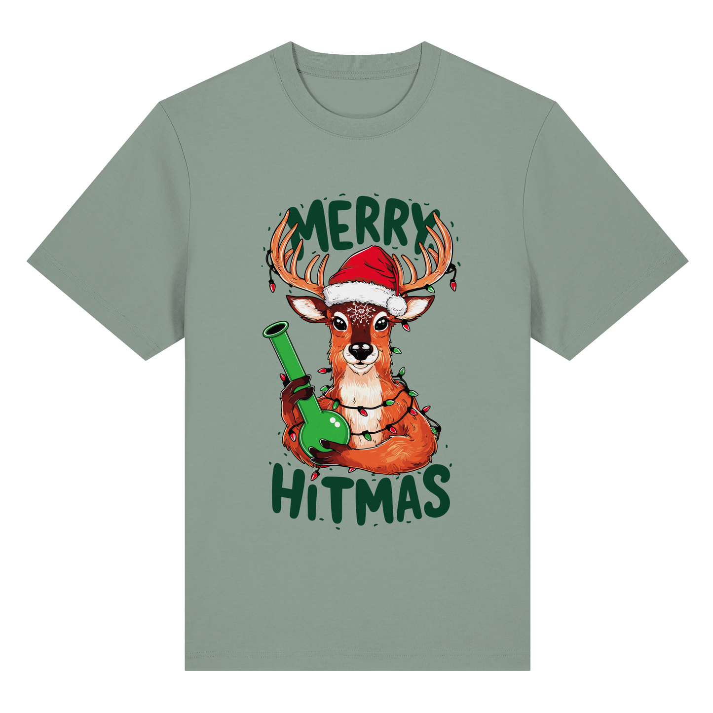 Bong Reindeer - Unisex Heavy T-Shirt