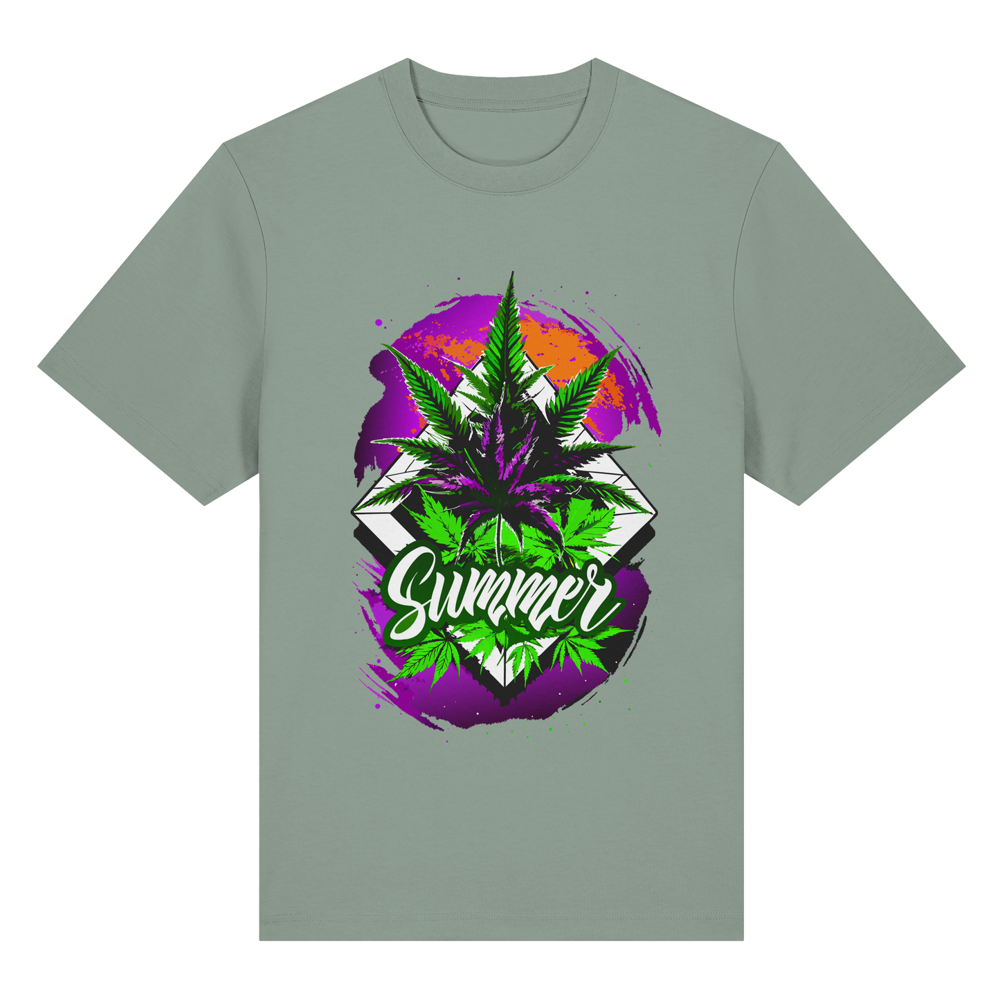 Purple Summer - Unisex Heavy T-Shirt