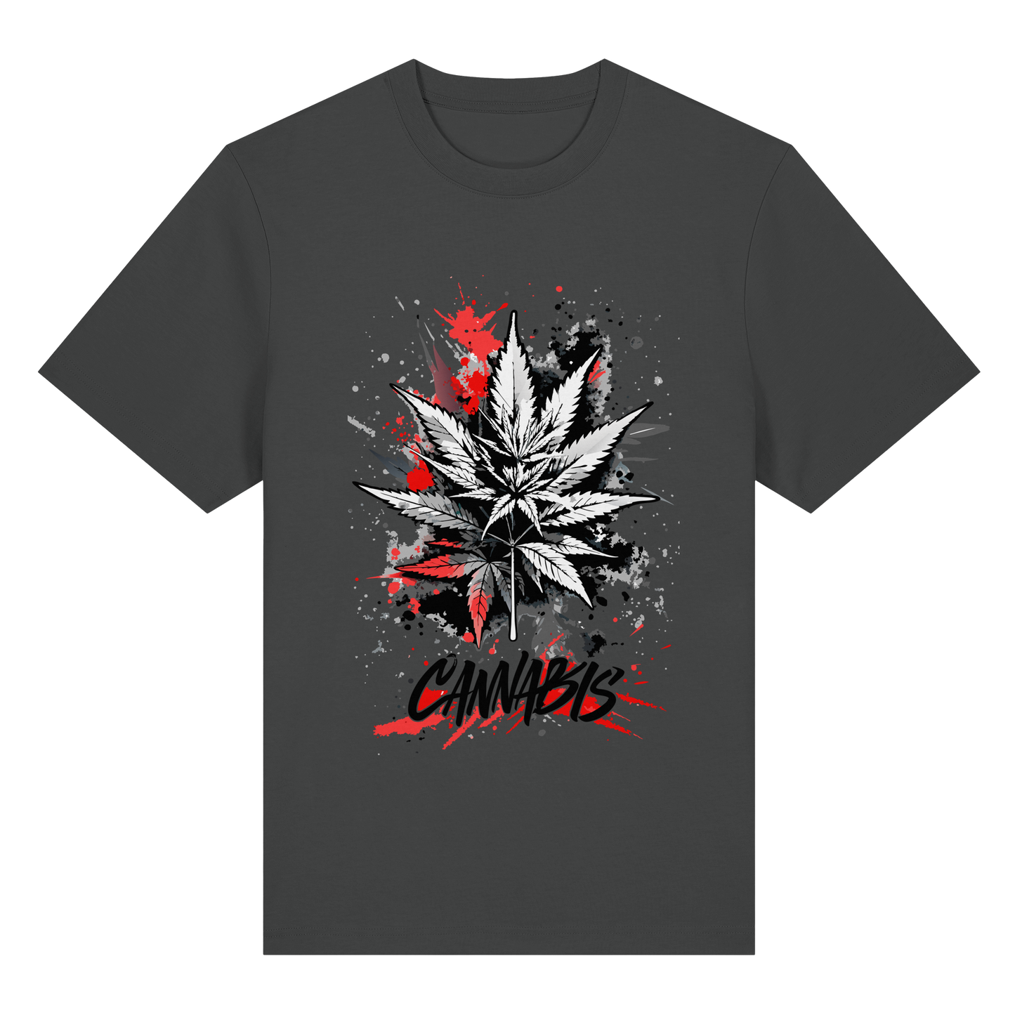 Red Cannabis - Unisex Heavy T-Shirt