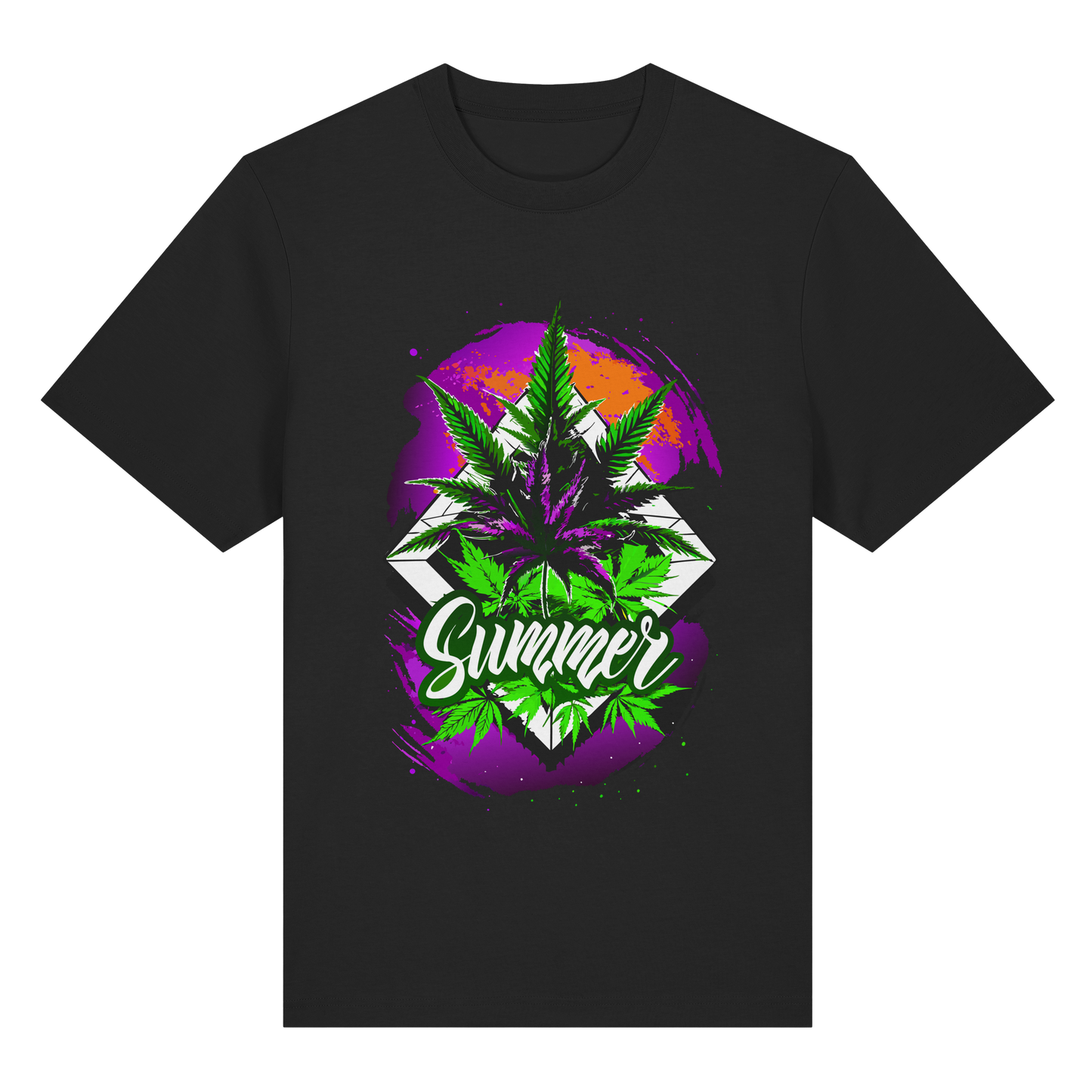 Purple Summer - Unisex Heavy T-Shirt