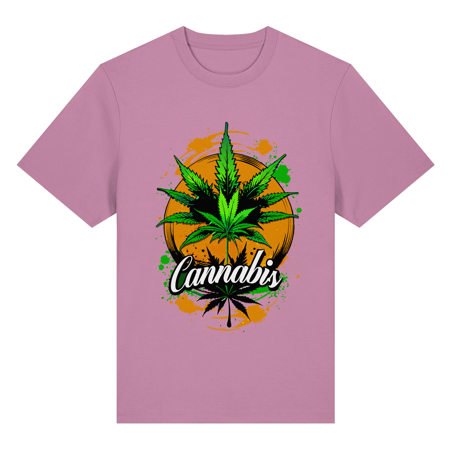 Orange Cannabis - Unisex Heavy T-Shirt