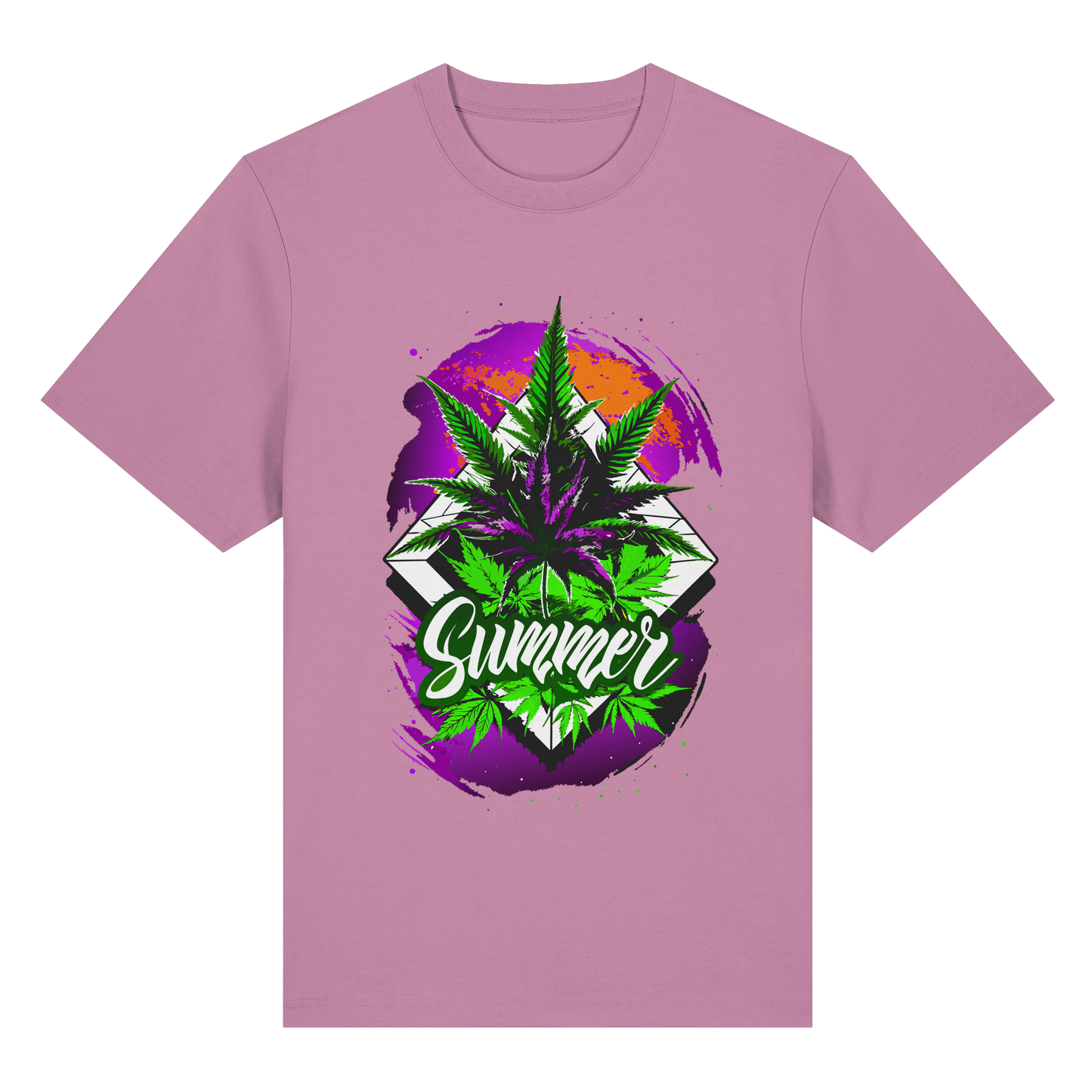 Purple Summer - Unisex Heavy T-Shirt