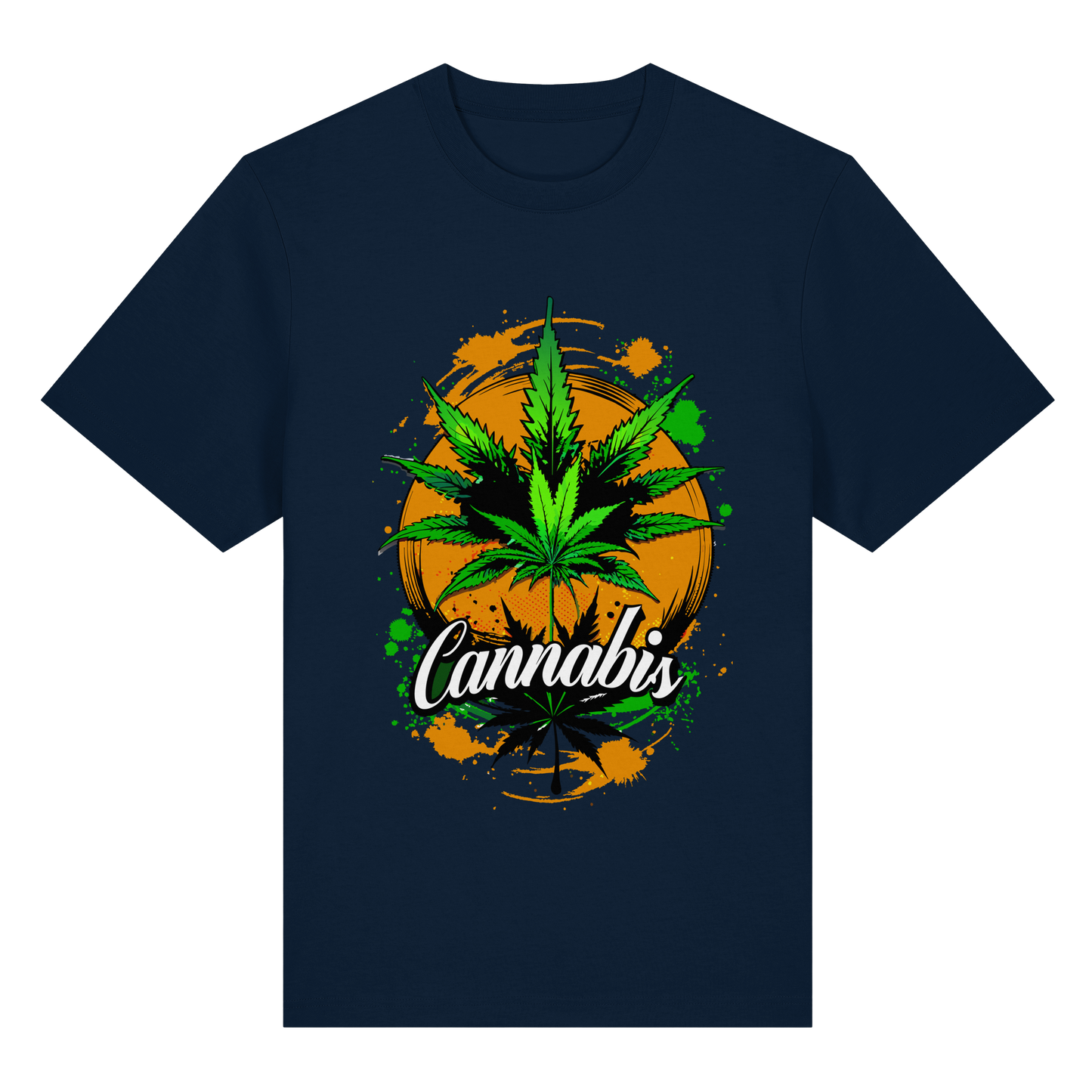 Orange Cannabis - Unisex Heavy T-Shirt