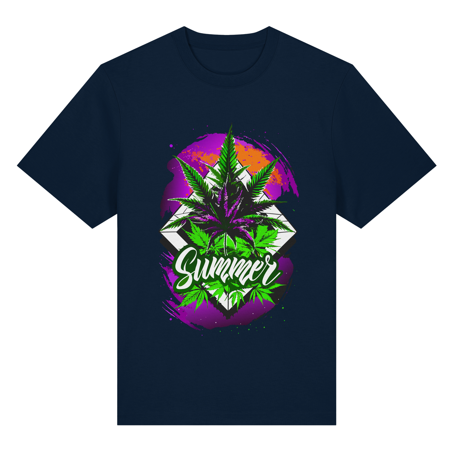 Purple Summer - Unisex Heavy T-Shirt