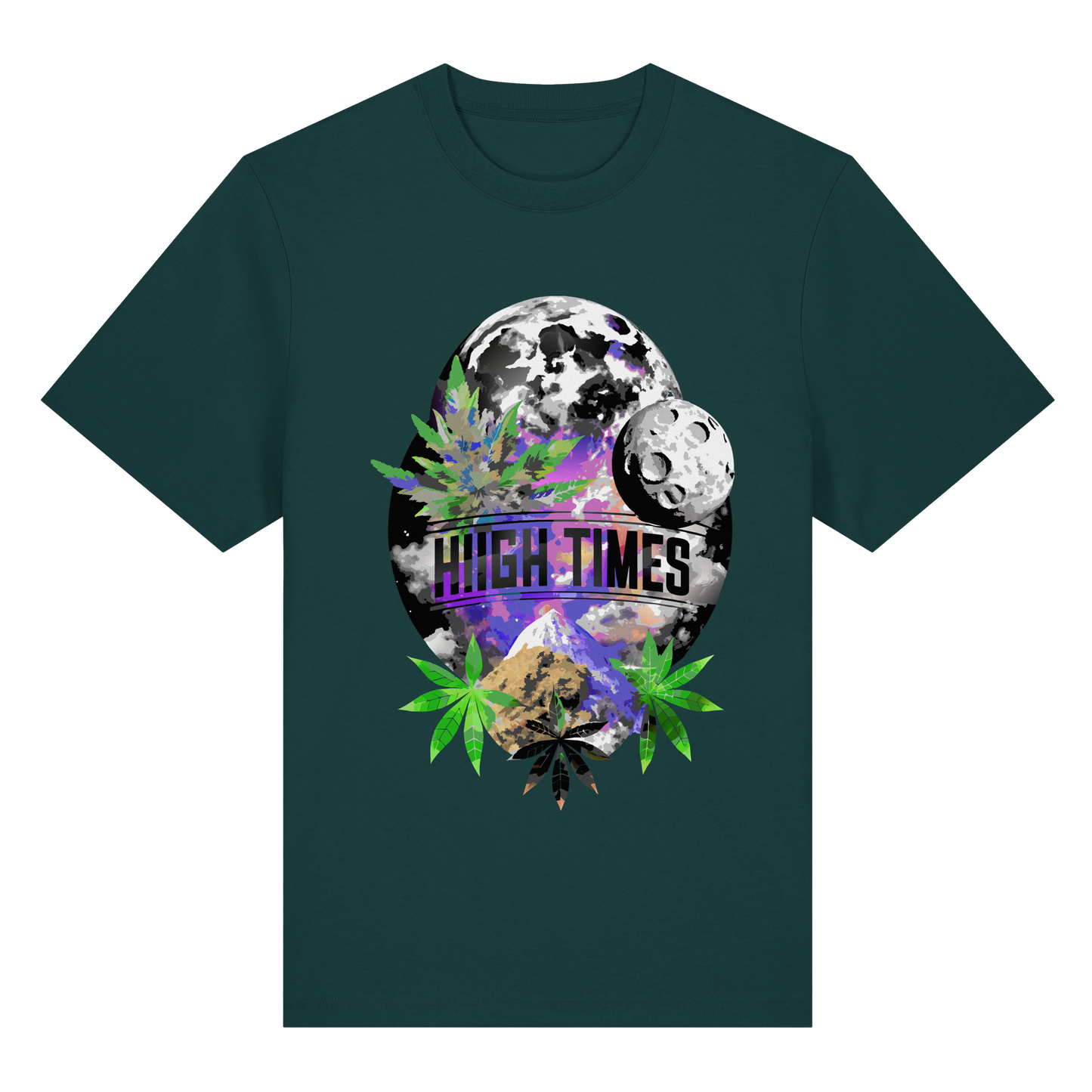 High Times Moon - Unisex Heavy T-Shirt