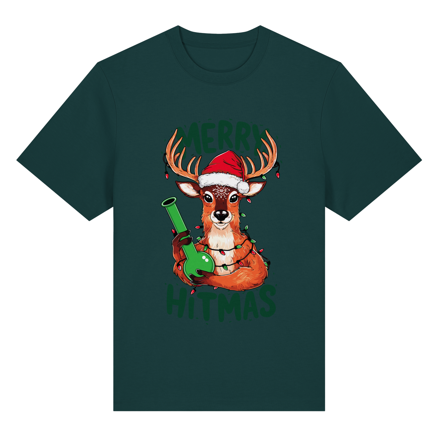 Bong Reindeer - Unisex Heavy T-Shirt
