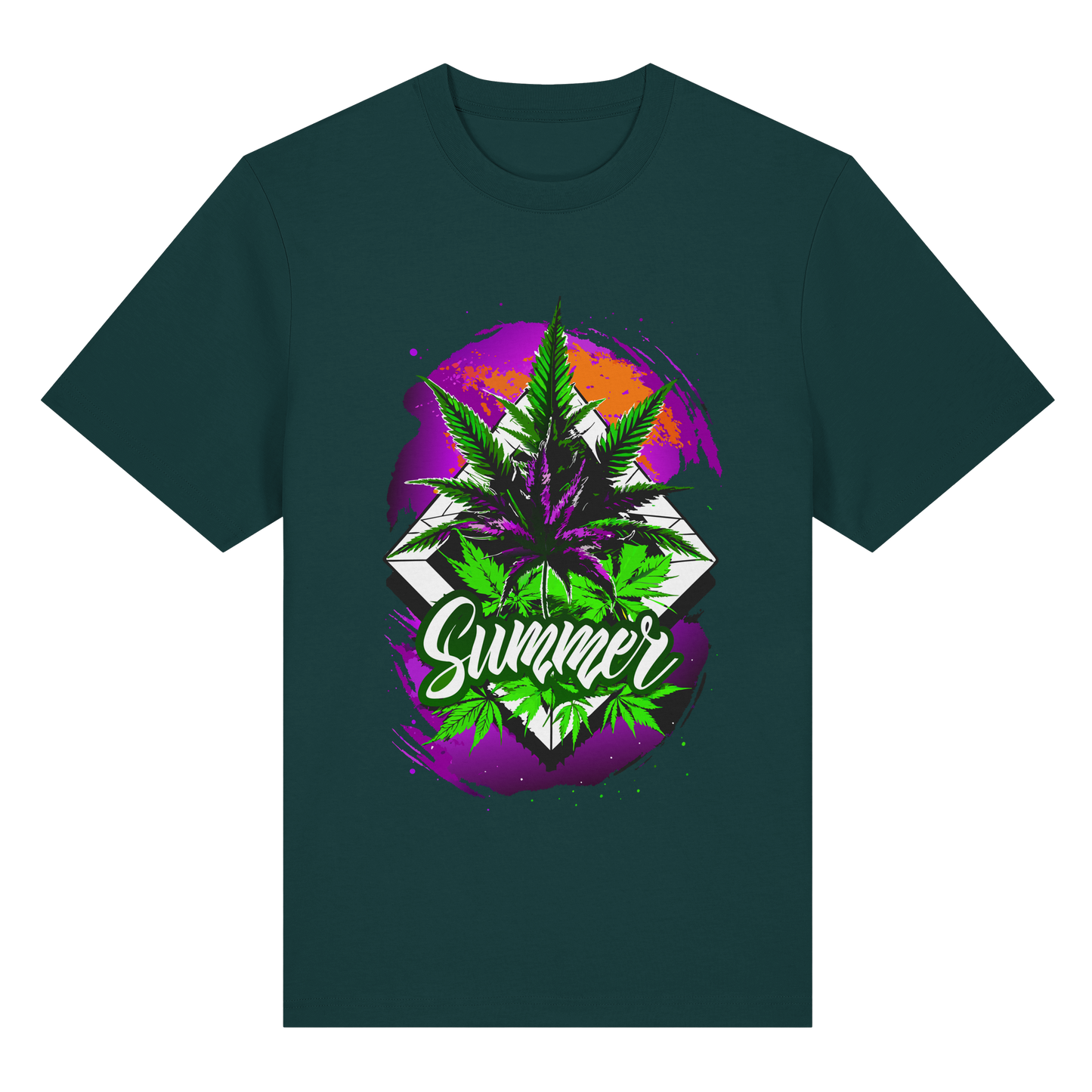 Purple Summer - Unisex Heavy T-Shirt