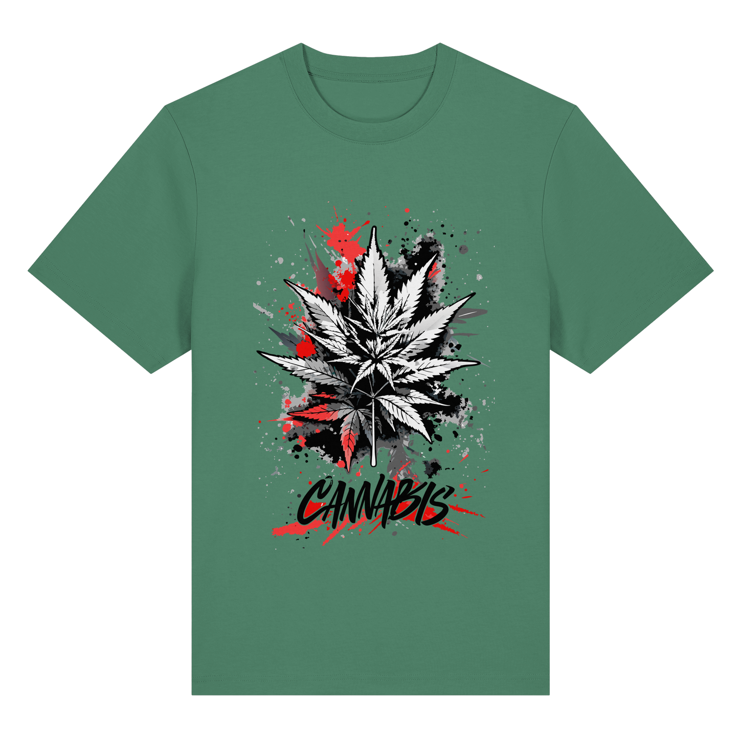 Red Cannabis - Unisex Heavy T-Shirt