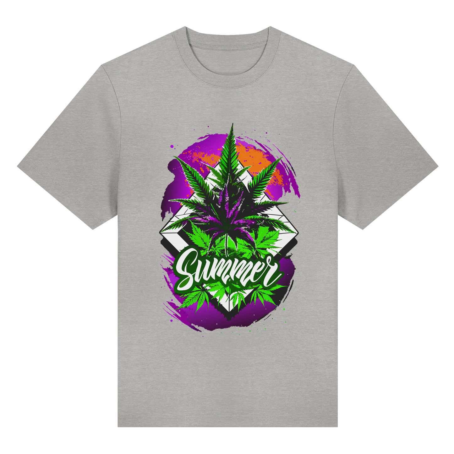 Purple Summer - Unisex Heavy T-Shirt