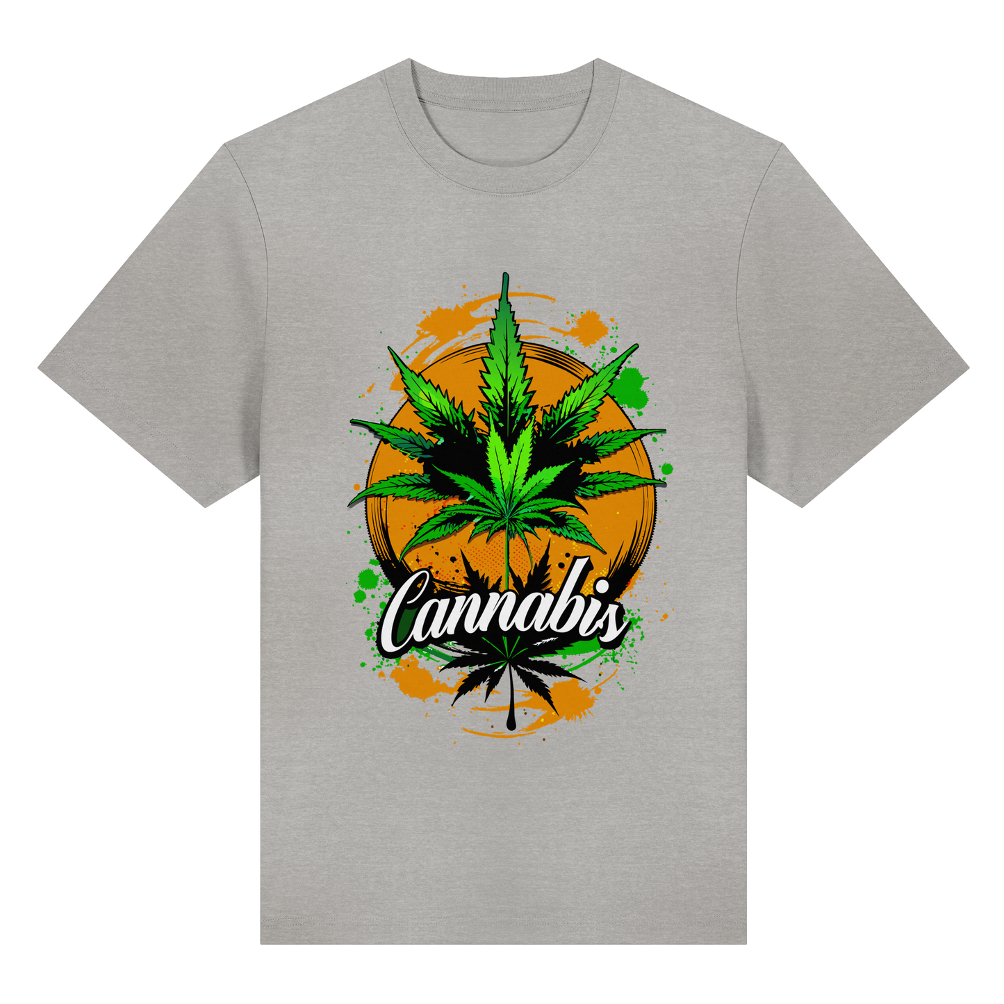 Orange Cannabis - Unisex Heavy T-Shirt