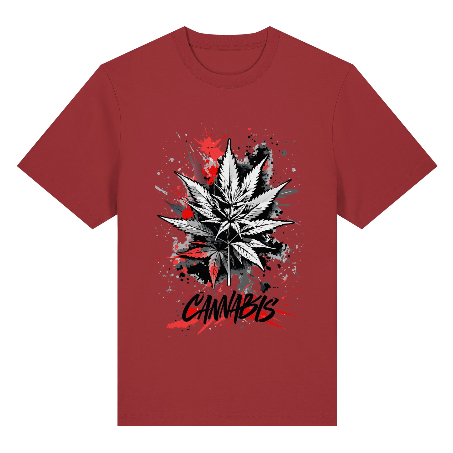 Red Cannabis - Unisex Heavy T-Shirt