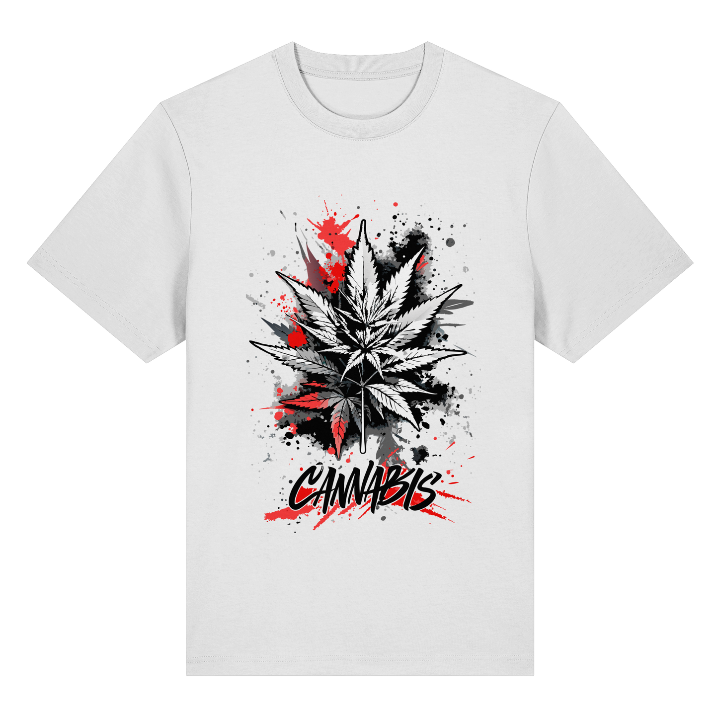 Red Cannabis - Unisex Heavy T-Shirt