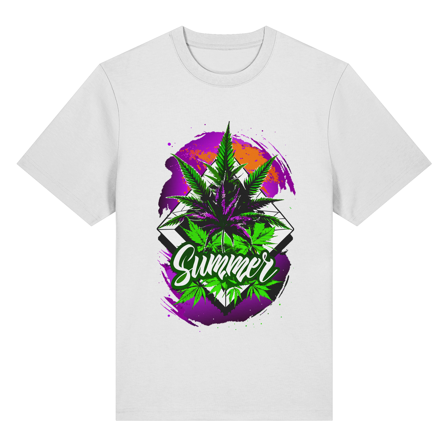 Purple Summer - Unisex Heavy T-Shirt