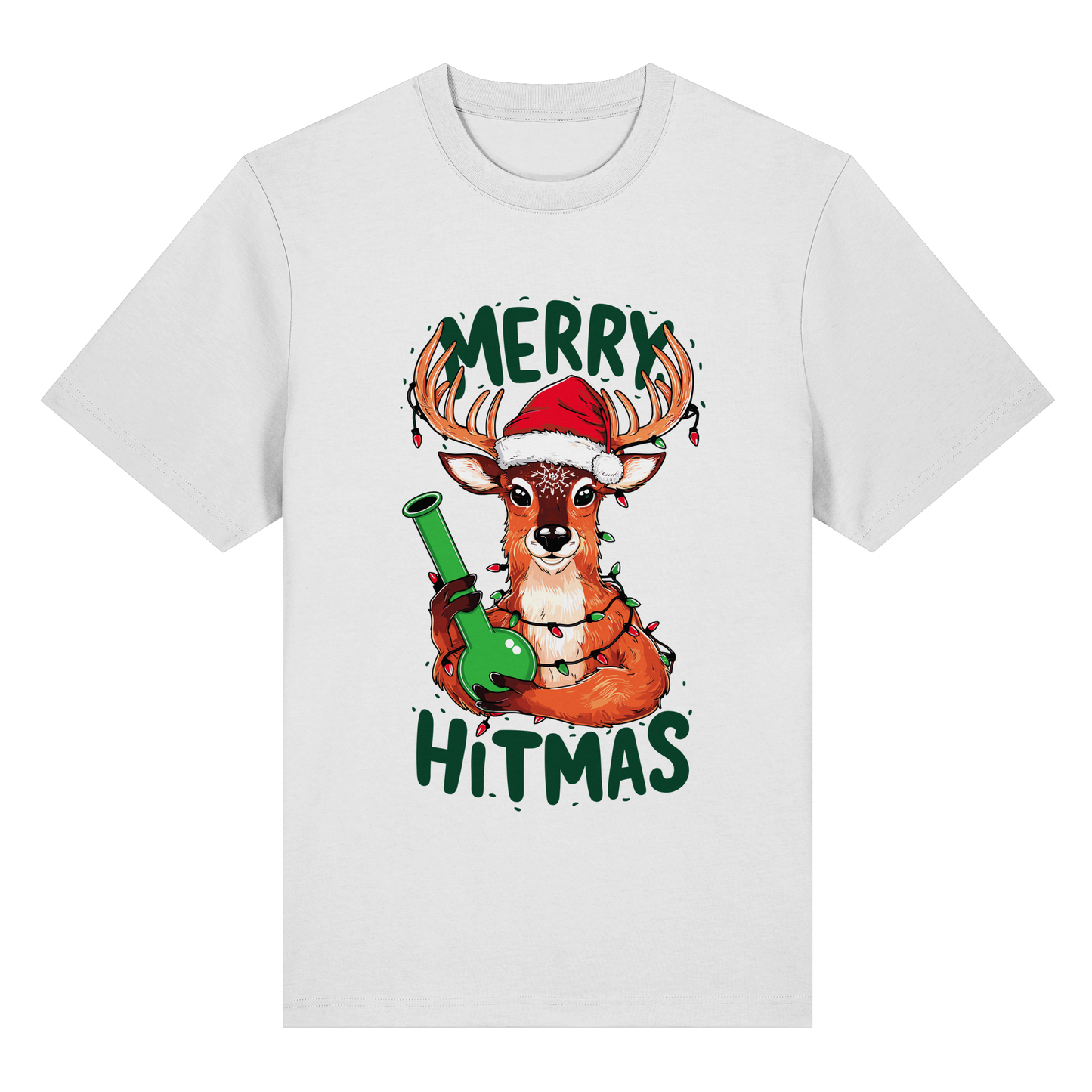 Bong Reindeer - Unisex Heavy T-Shirt