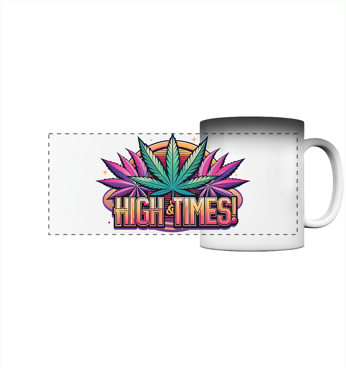 High Times Ufo - Panorama Magic Mug