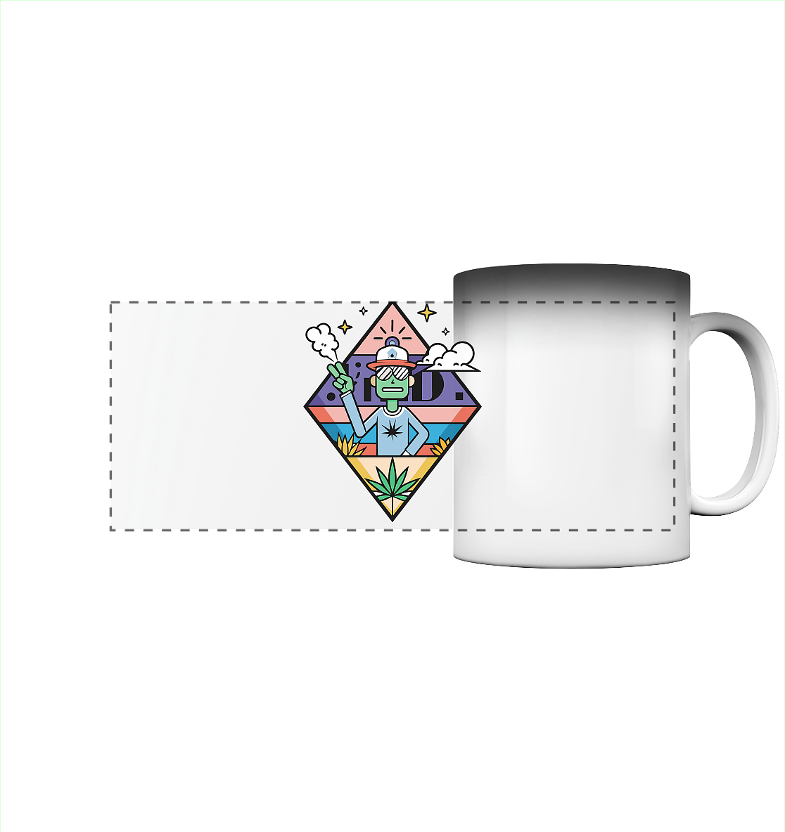 Peace Guy - Panorama Magic Mug