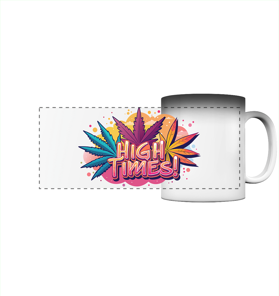 High Times Leafs - Panorama Magic Mug