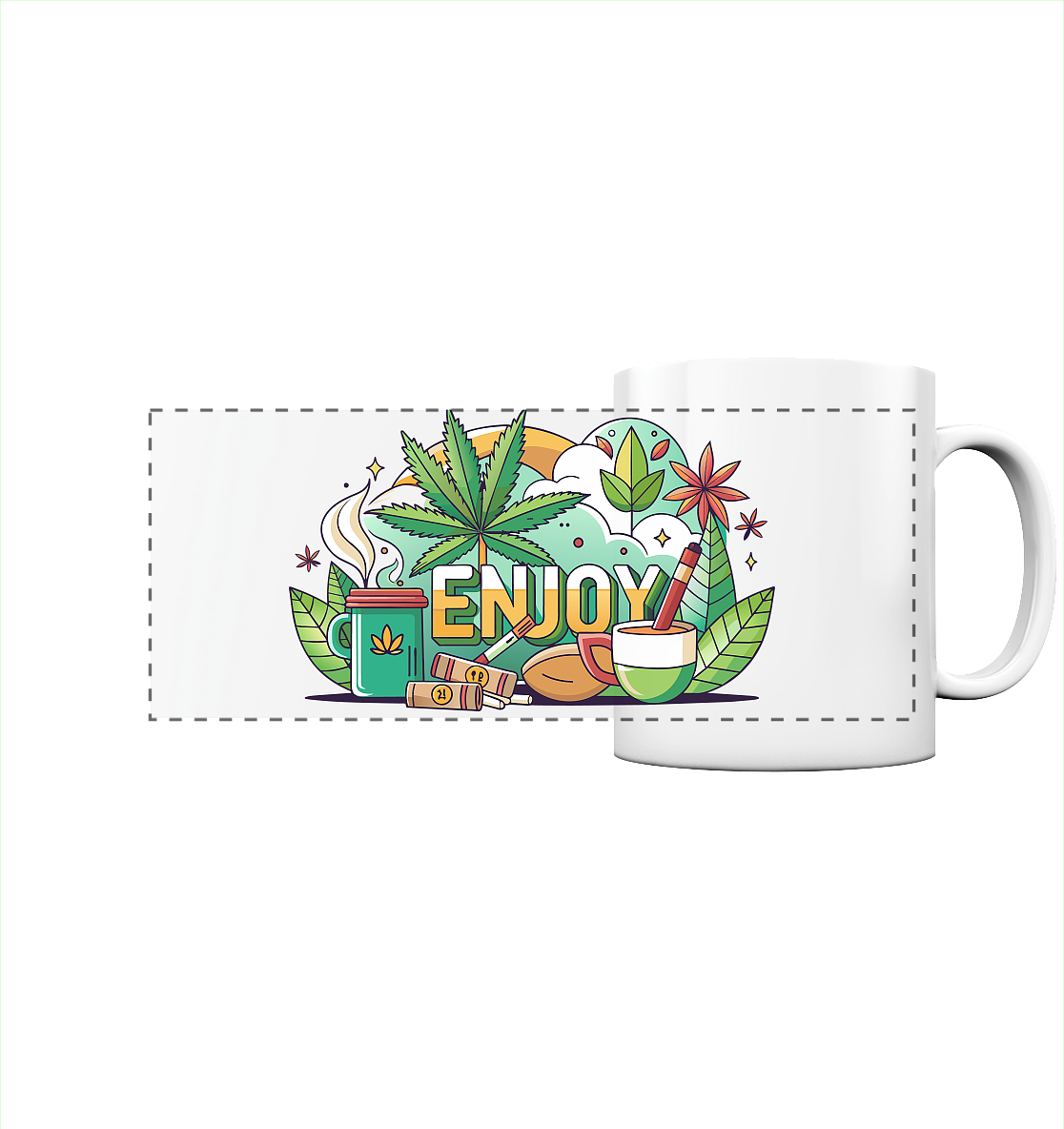 Enjoy - Panorama Tasse