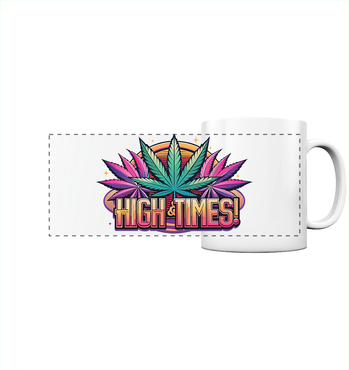 High Times Ufo - Panorama Tasse