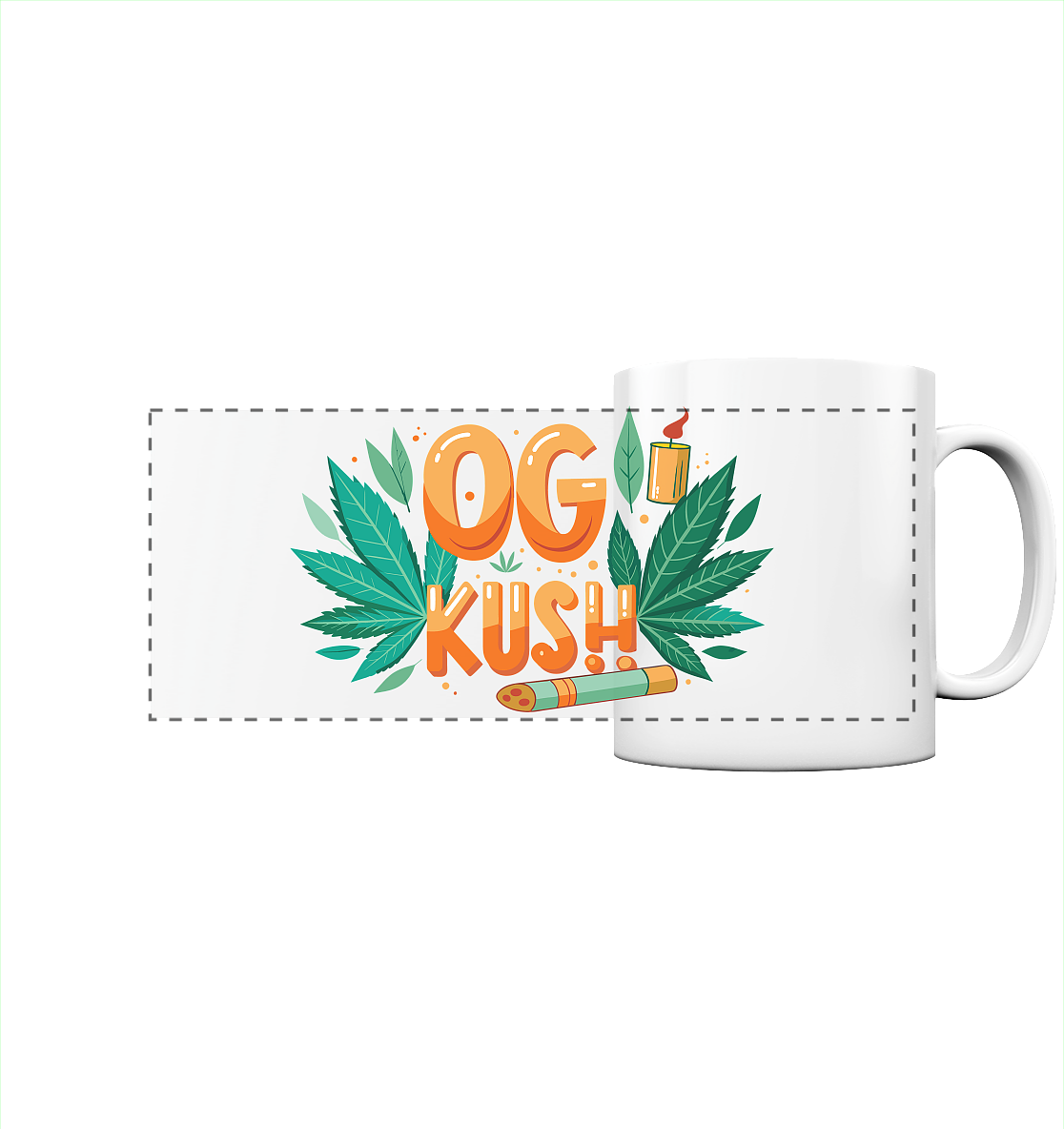 OG Kush - Panorama Tasse