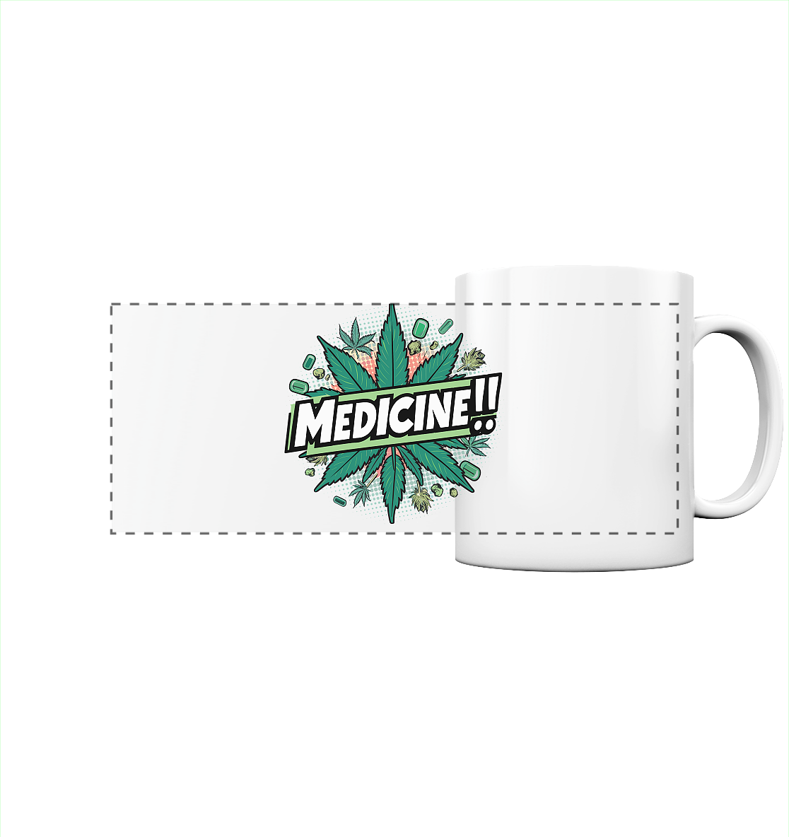 Medicine - Panorama Tasse