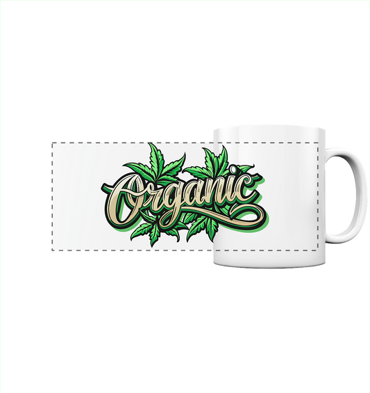 Organic Leaf - Panorama Tasse