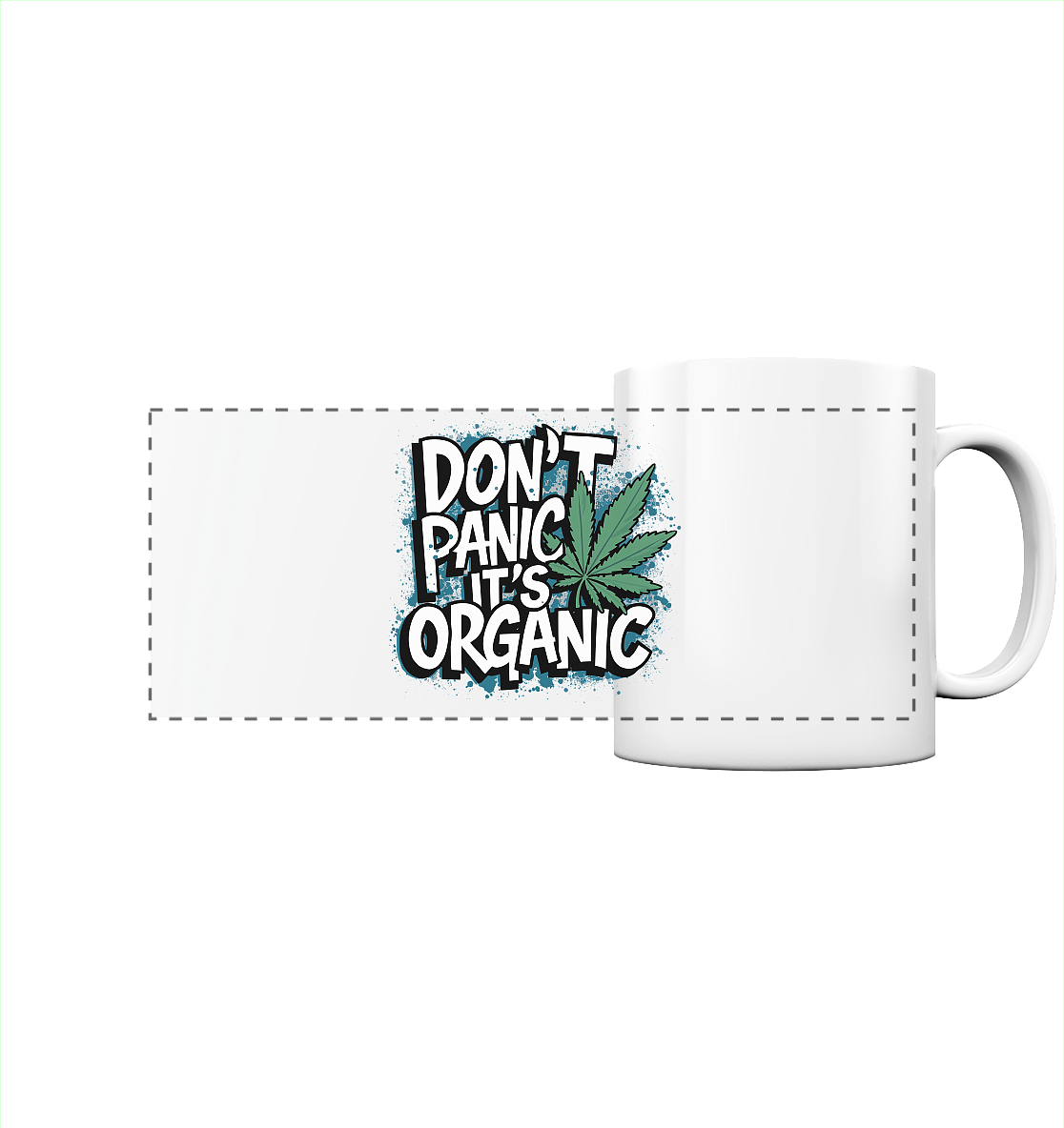 Don't Panic - Panorama Tasse