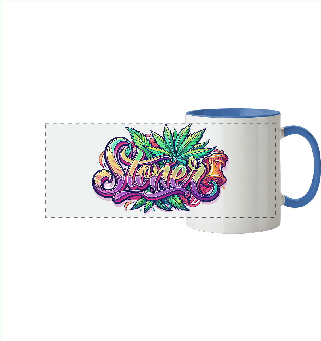 Color Stoner - Panorama Tasse zweifarbig