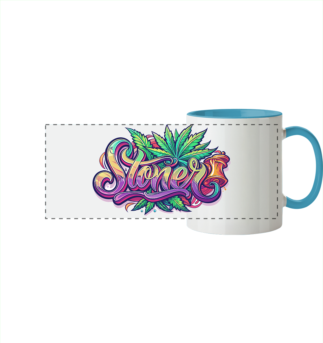 Color Stoner - Panorama Tasse zweifarbig
