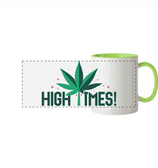 High Times Leaf - Panorama Tasse zweifarbig