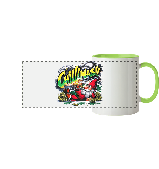 Chillmas - Panorama Tasse zweifarbig