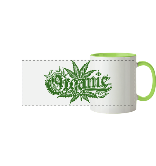 Organic - Panorama Tasse zweifarbig