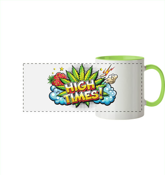 High Times - Panorama Tasse zweifarbig