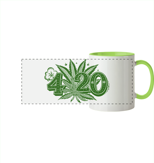 420 - Panorama Tasse zweifarbig