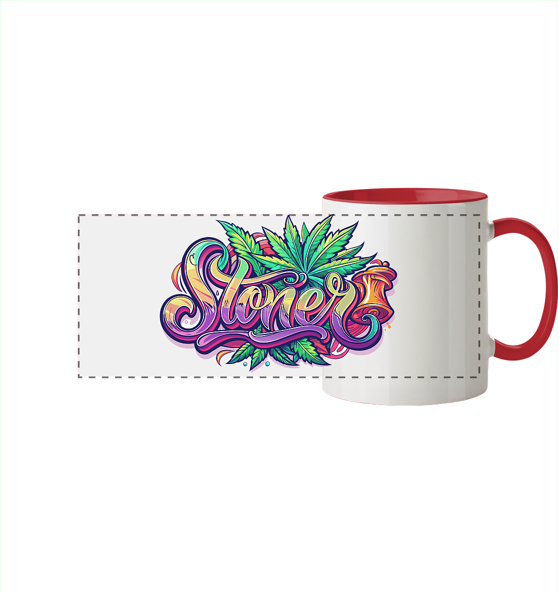 Color Stoner - Panorama Tasse zweifarbig