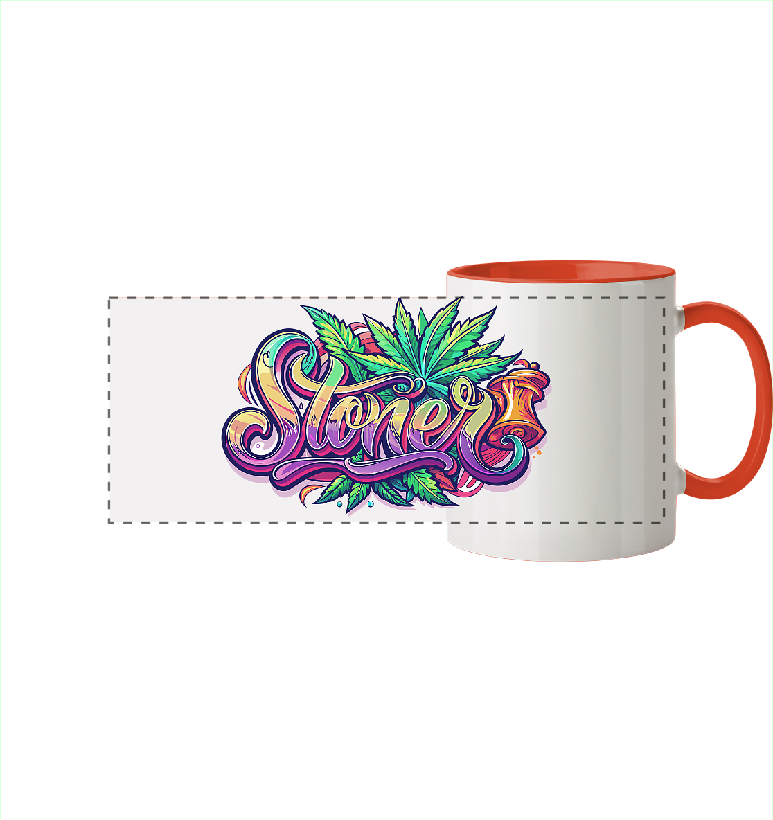 Color Stoner - Panorama Tasse zweifarbig