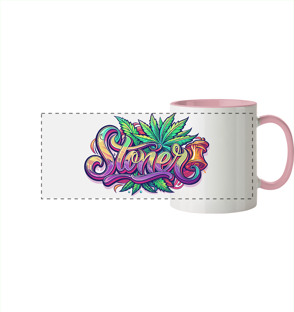 Color Stoner - Panorama Tasse zweifarbig
